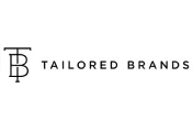 Tailored Brands logo with stylized initials TB.